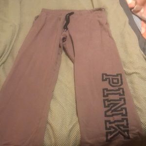 Pink boyfriend sweats